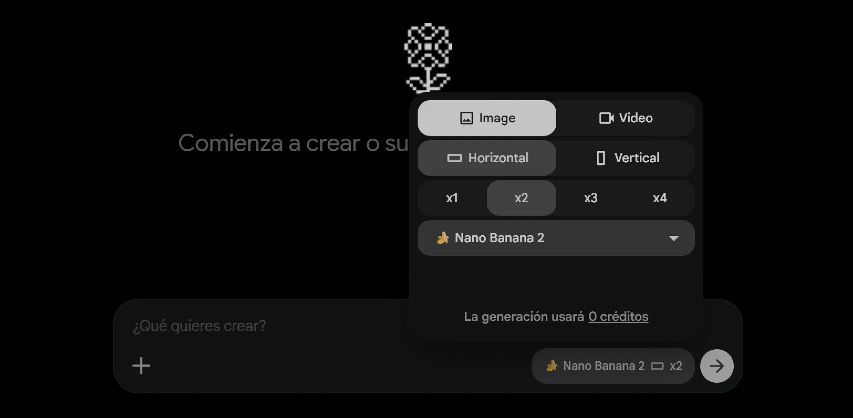 Selección de Modelo Nano
Banana